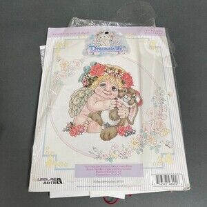 Dreamsicles Counted Cross Stitch Kit 48002 Bunny Love Leisure Arts 4 x 5 NIP